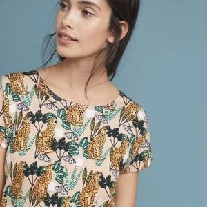 Pepaloves Pastel Feline Leopard Cat Knit Tee